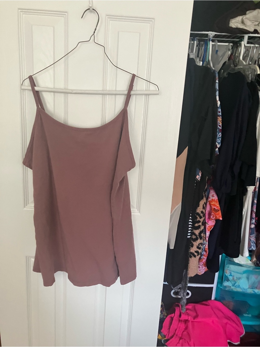 Torrid Mauve Sleeveless Tank Top